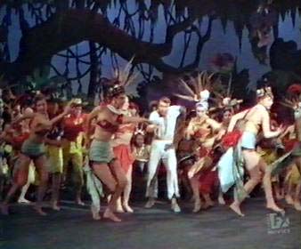 Carol the 'dance captain', at the immediate right of Gene Nelson- in Crazy Rhythm