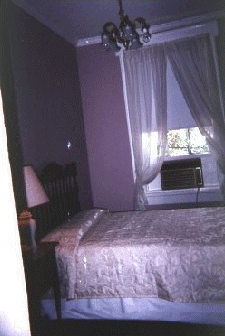 The room where the strange splotches showed up.