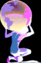 Atlas holding the world