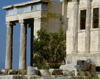 Greek library building