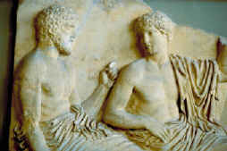 Male Greek statue