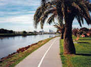Maribyrnong River at Footscray Park