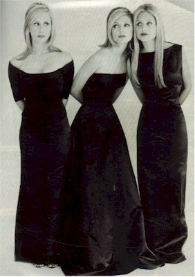 Marie Chantal with her sisters Pia and Alexandra