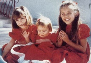 Marie Chantal with her sisters Pia and Alexandra