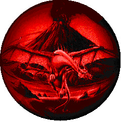Another globe! It's like watching through the Wicked Witch of the West's crystal ball... hee hee
