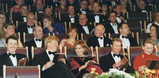During the concert