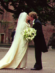 Bernard and Annette after the wedding