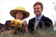 Queen Beatrix and Willem Alexander