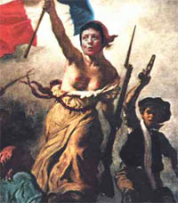 La Liberté guidant le peuple’’ de Delacroix