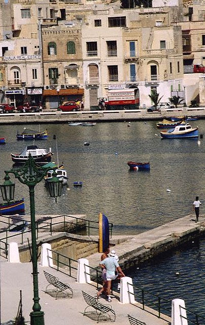 View from eastern end