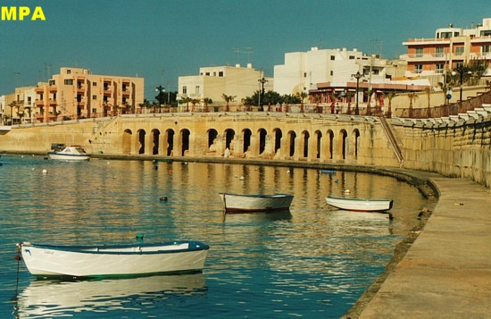 Marsascala Bay on Siberija side