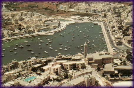 Aerial View of Marsascala