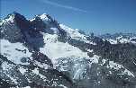 Herbetet and Gran Paradiso seen from Punta del Tuf