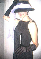 Playing dress-up is so much fun.