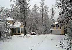 Valentine's Day snow