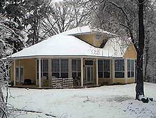 Valentine's Day snow
