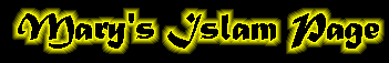 Mary's Islam Page