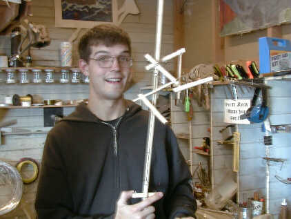 Joe with the Little Brer armature.