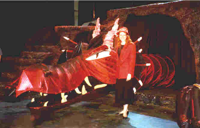 The dragon Smaug from the Hobbit
