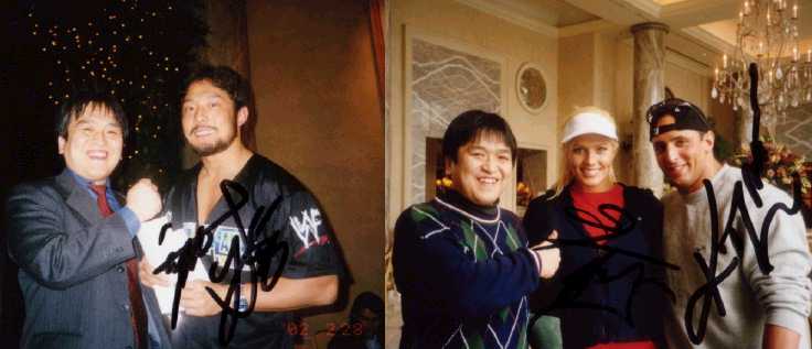 Tajiri, Billy Kidman & Torrie Wilson