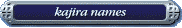 kajira names