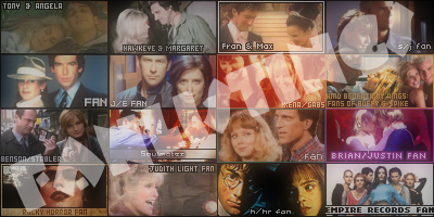 The Wonderful World of Fanlistings...for people with a lot of obsessions...and no life.