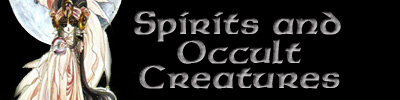 Spirits and Occult Creatures