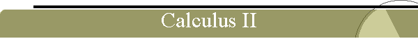 Calculus II