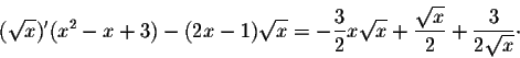 $f(x) = \sqrt{\vert x\vert}$