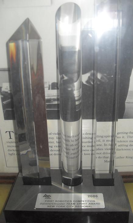 Robotics history Trophy 2006