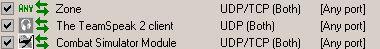 now we only have 1 cfs rules
