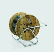 Cable drum tipping stand
