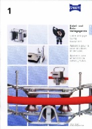 (1) Cable and pipe laying equipment
