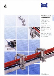 (4) Cable laying equipment for cable trays