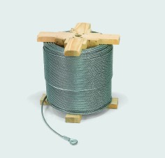 Wire ropes of first class steel wires