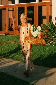 Ich als Flowergirl