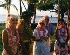 Melickians beim Luau
