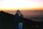 Marco und ich am Haleakala