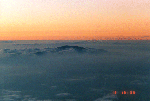 Haleakala mit Blick auf West Maui mountains