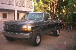 Unser Truck von links