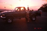 Unser F150 im sunset