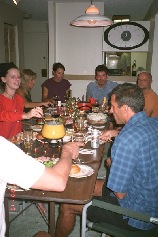 Xmas Dinner bei Rowald und Dominique