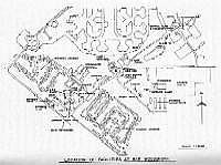 1964 map of raf woodbridge