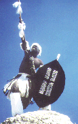 Portrayal of Mzilikazi by the Sunduza Dance Theatre