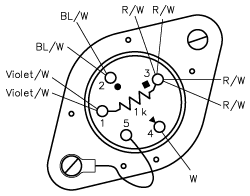 Image: I wired up the new 5-pin socket as follows...
