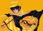Here we see yellow... Neat lookin flag there Subaru-san! ^ ^