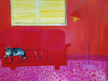 Cat On Couch