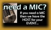[We have the Host for your upcoming Event. Click Here to read more.]