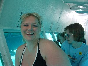 original picture of Elizabeth in Glass Bottom Boat