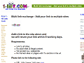 Multi link-exchange - Add your link to multiple sites